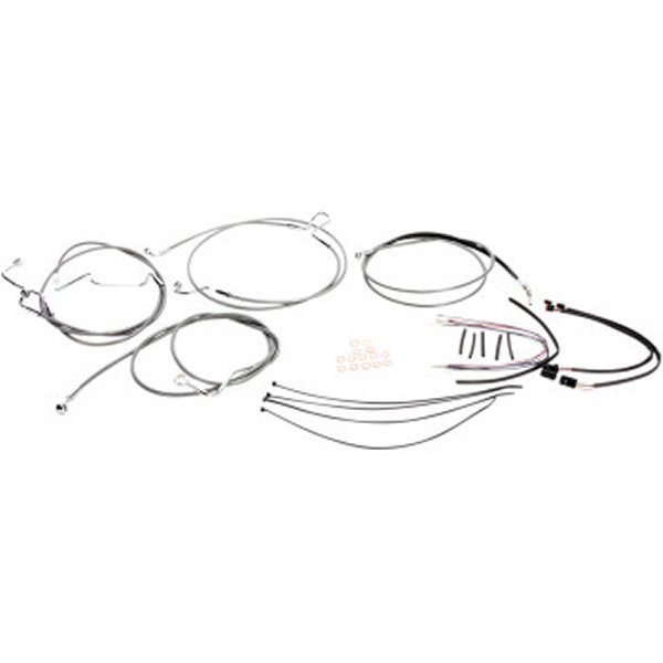 ケーブルキット XR ステンレス 15年 FLTRX 12-14インチ用