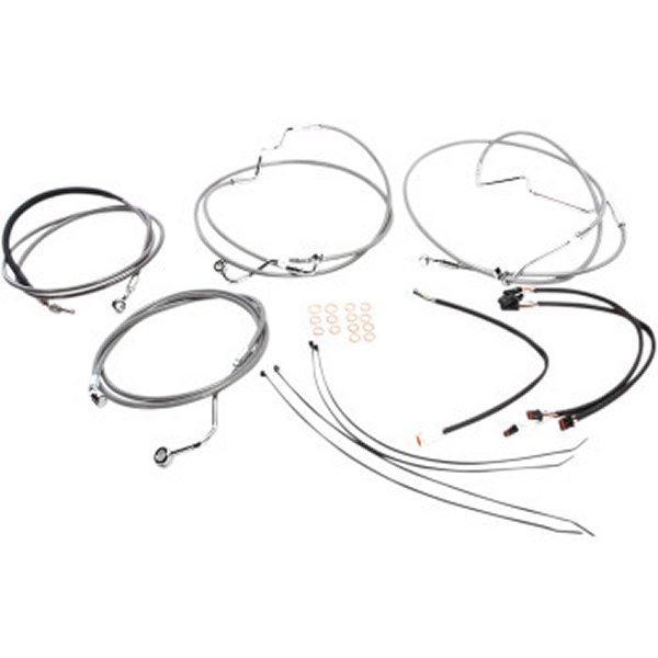 ケーブルキット XR ステンレス 17年以降 FLTRX/FLTRU 12-14インチ用