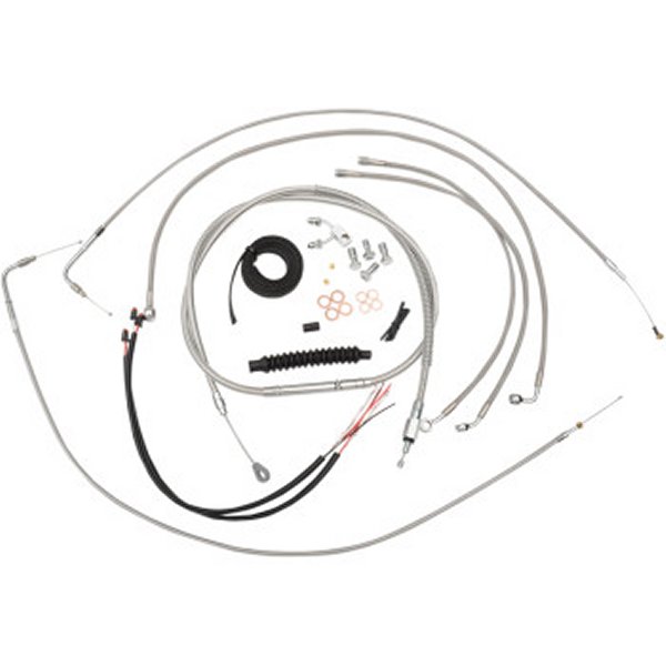 ケーブルコンプキット ステンレス 16年-17年 FXSB ABS付 12-14インチ用