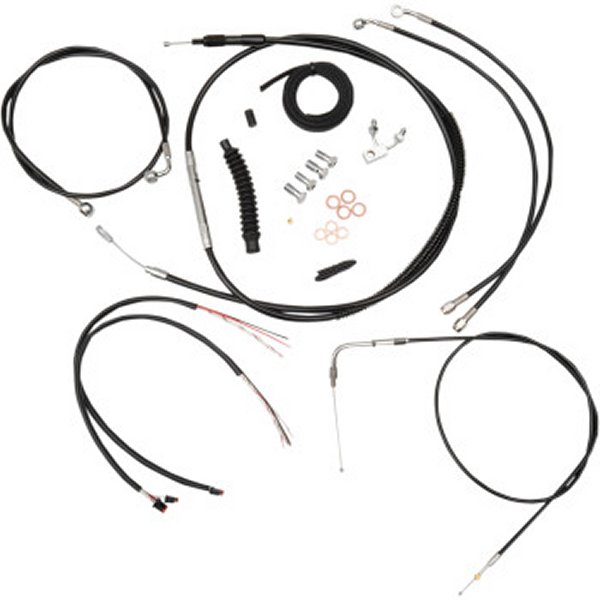 ケーブルコンプキット 黒 16年‑17年 FXSB ABS付 12-14インチ用