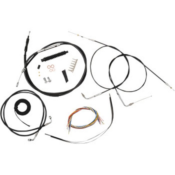 ケーブルコンプキット 黒 12年‑17年 FXDF ABS無 12-14インチ用