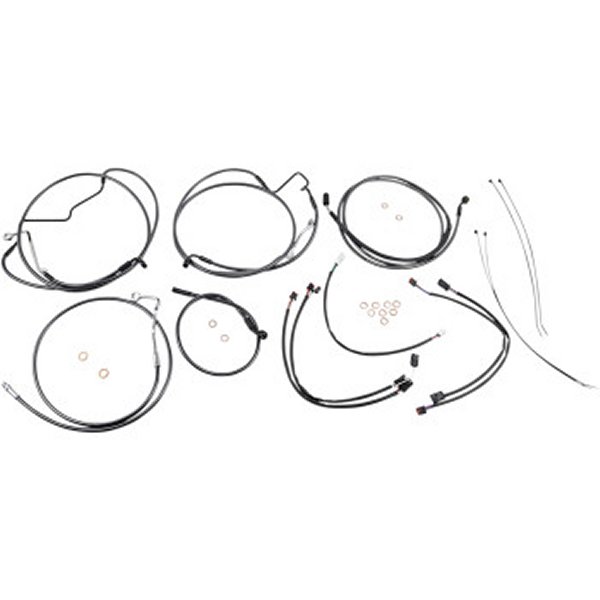 ケーブルキット 黒 17年以降 FLHRXS ABS付 12-14インチ用