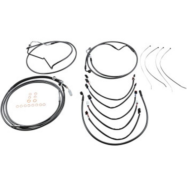 ケーブルキット 黒 17年以降 FLHRXS ABS付 15-17インチ用