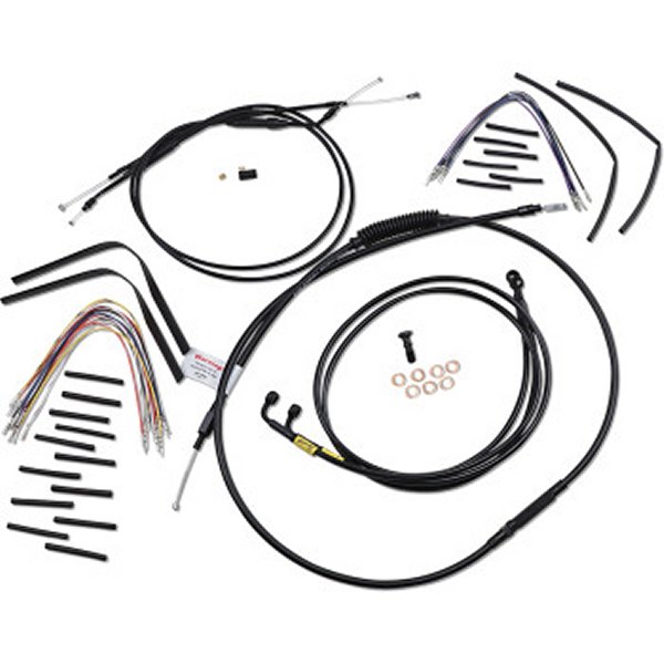 ケーブルキット 黒 96年-00年 FXDS 12インチ用
