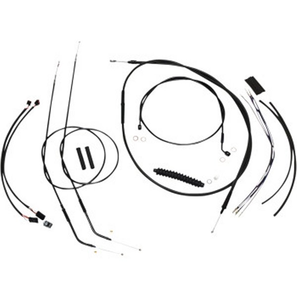 ケーブルキット XR 黒/黒 18年以降 XL ABS無し 10-12インチ用