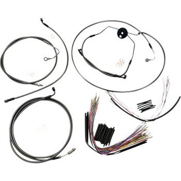 ケーブルキット 黒 CVO ABS付 12-14インチ用