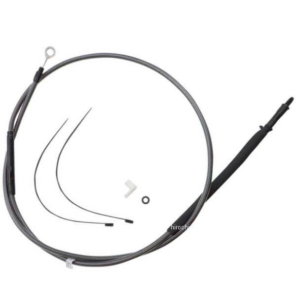 コントロールケーブル キット 12-14インチ エイプハンガー用 21年-22年 FLHR Black Pearl