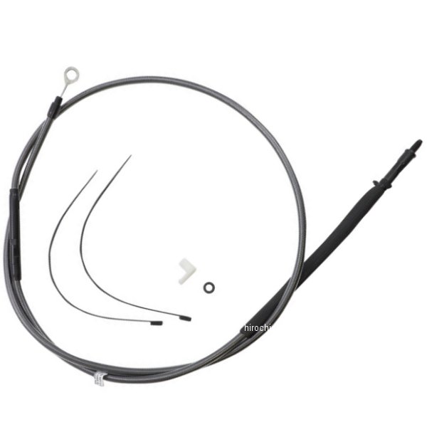 コントロールケーブル キット 15-17インチ エイプハンガー用 21年-22年 FLHR Black Pearl