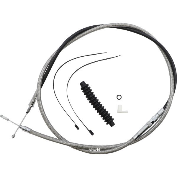 コントロールケーブル キット XR 12-14インチ エイプハンガー用 21年-22年 FLHR ステンレス/クローム