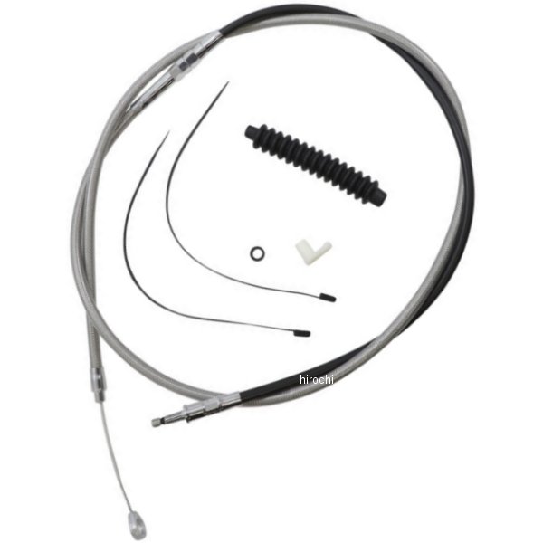 【セール特価】 コントロールケーブル キット XR 15-17インチ エイプハンガー用 21年-22年 FLHR ステンレス/クローム