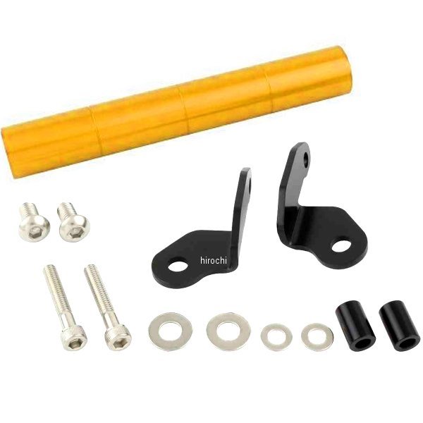 スマートフォンホルダーマウントステー YZF-R25専用 ゴールド