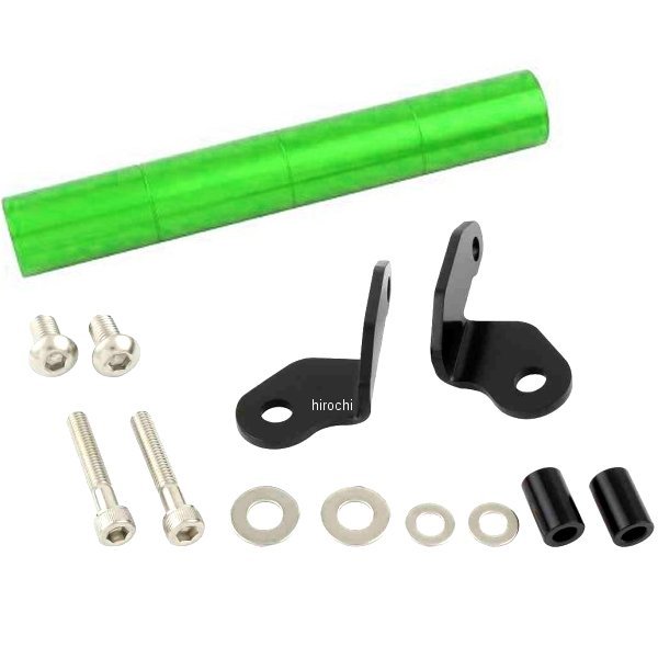 スマートフォンホルダーマウントステー YZF-R25専用 ライトグリーン