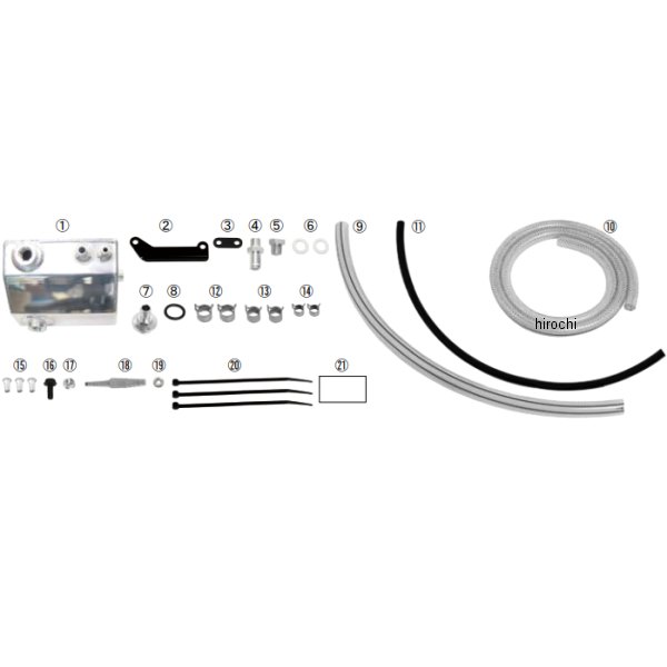 オイルキャッチリターンタンク 530cc エイプ