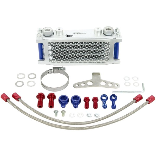 コンパクトクールキット (ノーマルシリンダーヘッド/スペシャルクラッチカバー用) KSR110、Z125 3フィン4オイルライン