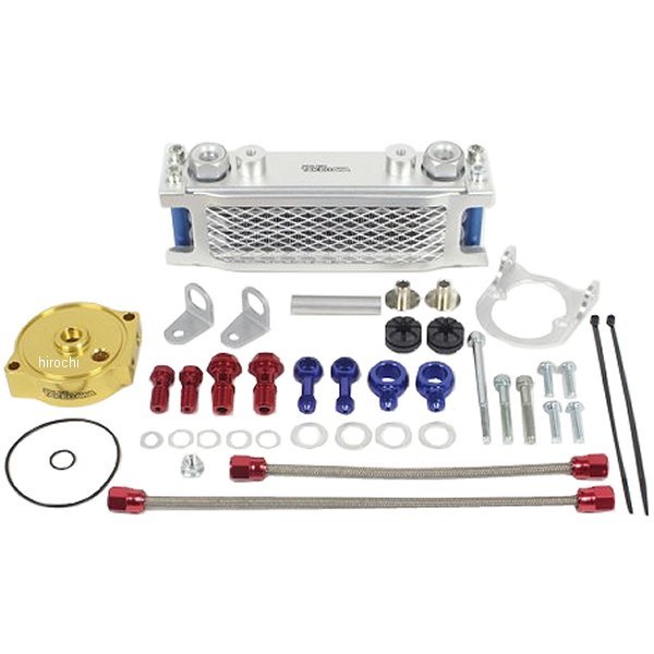 コンパクトクールキット (スーパーヘッド4V＋R/スペシャルクラッチカバー用) KSR110、Z125 3フィン4オイルライン