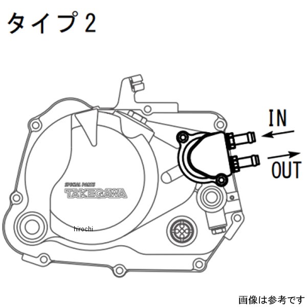 オイルク－ラ－ユニット TYPE-2/AN#4 スペシャルクラッチ用DRY/WET ダイカストカバー可