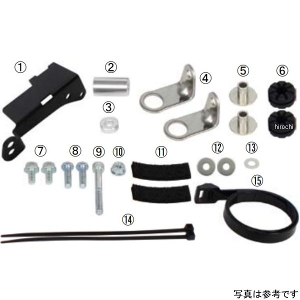 オイルクーラーステーセット モンキー125