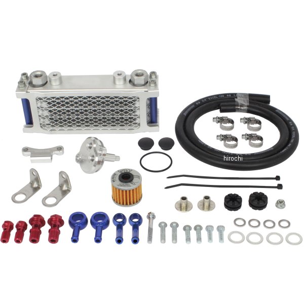 コンパクトクールキット ラバーホース 4フィン5オイルライン ダックス125