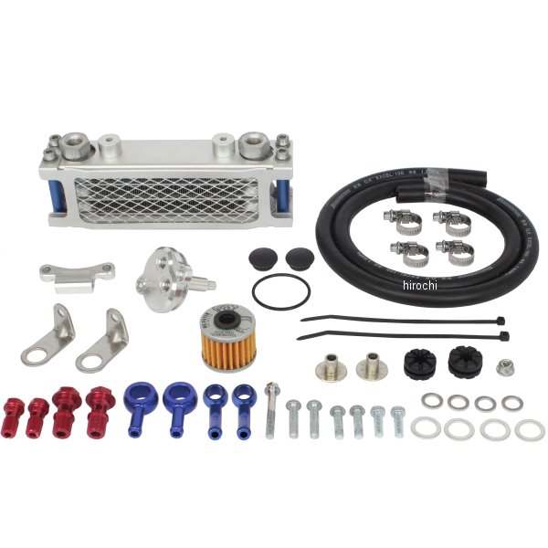 コンパクトクールキット ラバーホース 3フィン4オイルライン ダックス125