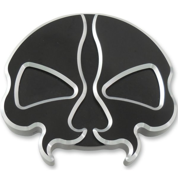 ガスキャップ ベント有り スプリットスカル 96年以降 黒