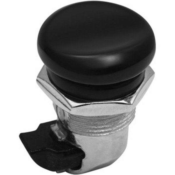 プッシュボタン フューエルドア ラッチ 黒(つや有り)