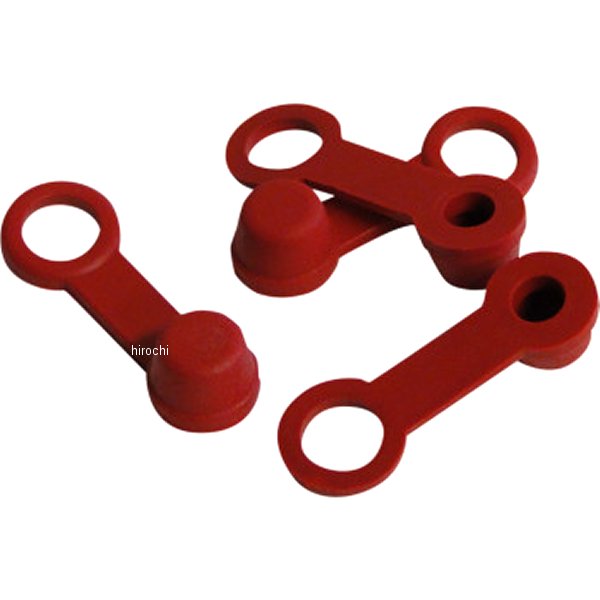 ブリーダー キャップ 赤 4個入り