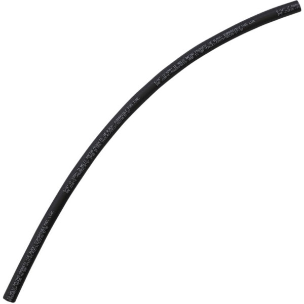 フューエル ライン 水中用 ゴム製 5/16インチ x 18インチ 黒