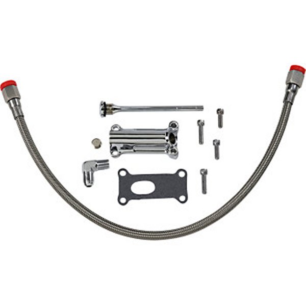 エンジンオイル スパウトキット 02年-06年 FL クローム