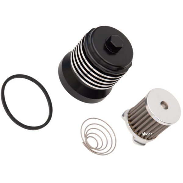 OIL フィルター 黒/ポリッシュ FINS