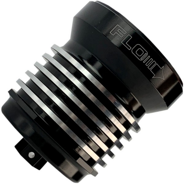 FLO オイルフィルター スピンオン 黒/ポリッシュ