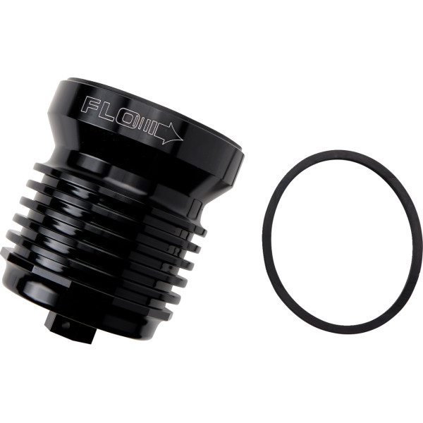 Flo ステンレススチール オイルフィルター 23年 ハーレー RH975S 黒