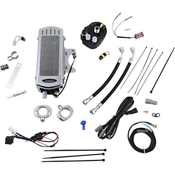 【セール特価】 サイドマウント オイルクーラー クローム