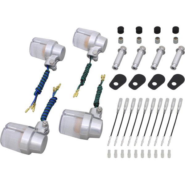 ウインカーセット スーパーバイク 00年以前 ZRX1100 バフ/クリア