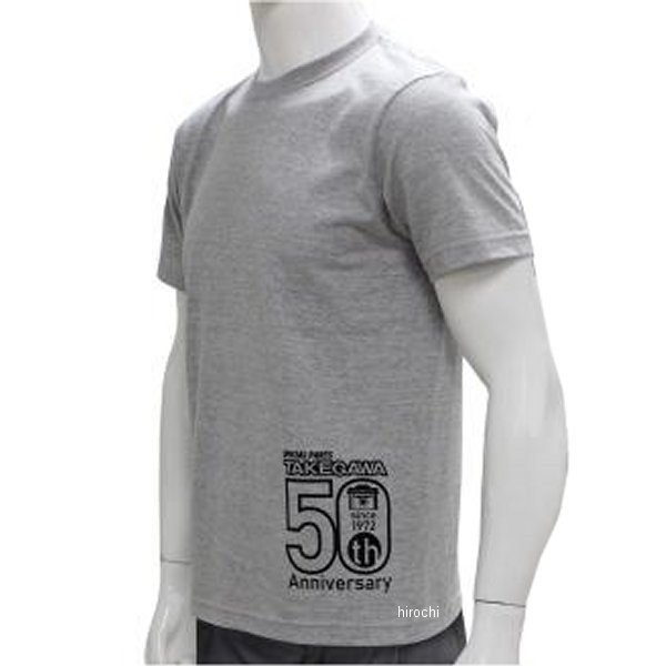 50周年Tシャツ Bデザイン グレー Mサイズ