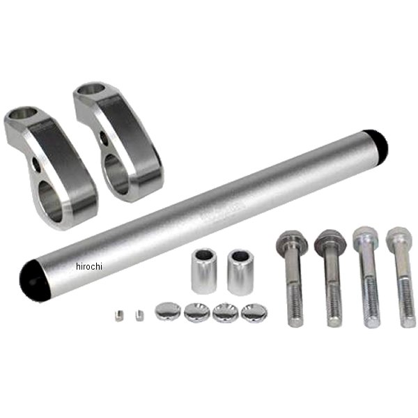 ハンドルガード ハンドルクランプM8ボルト用 汎用 シルバー