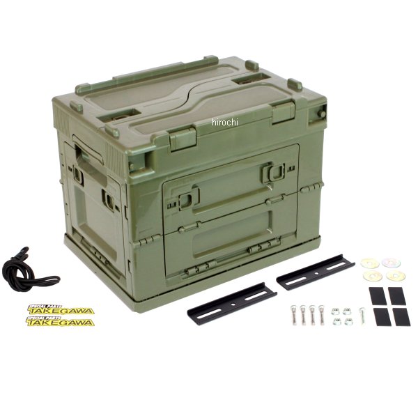 キャリアコンテナセット20L スーパーカブ クロスカブ 汎用 オリーブドラブ