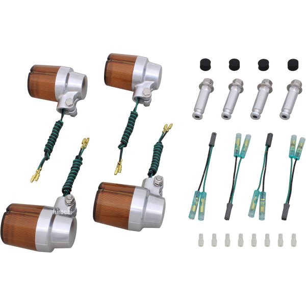 ウインカーセット スーパーバイク 98年 GSX400 インパルス バフ/オレンジ