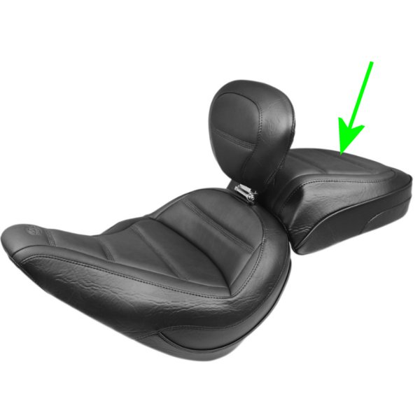 リアシート Touring FLSL ステッチ/バックレスト付き用