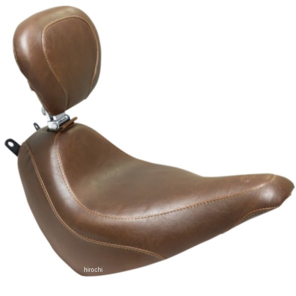 83001  シート ソロ Tripper FLDE 茶 ビンテージ/バックレスト付き