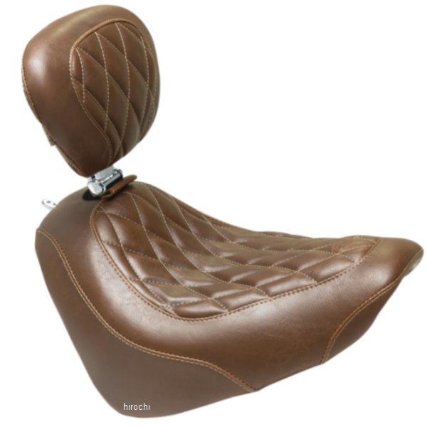 【セール特価】 83013  シート ソロ Tripper FXFB 茶 ダイヤモンド/バックレスト付き