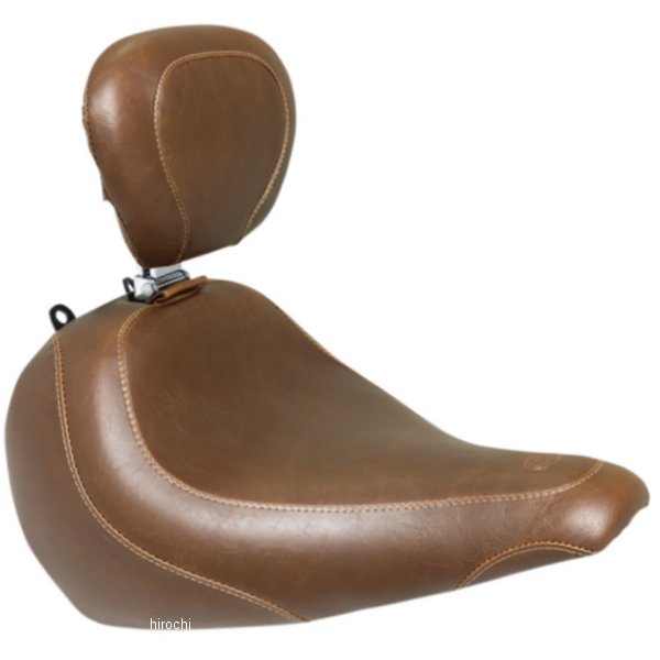 【セール特価】 83019  シート ソロ Tripper FLFB 茶 ビンテージ/バックレスト付き