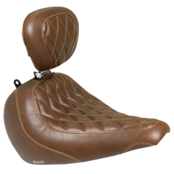 83022  シート ソロ Tripper FLFB 茶 ダイヤモンド/バックレスト付き