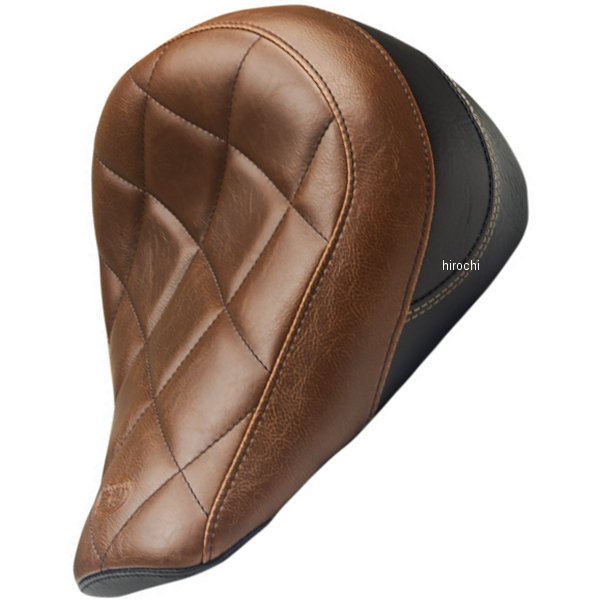 ソロシート ツーリング 18年-20年 ScoutBobber ダイヤモンドステッチ ブラウン