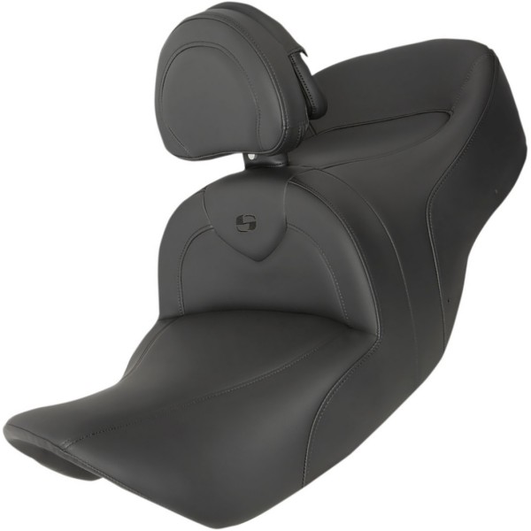 ロードソファー シート 01年-10年 GL1800C Valkyrie バックレスト有 黒