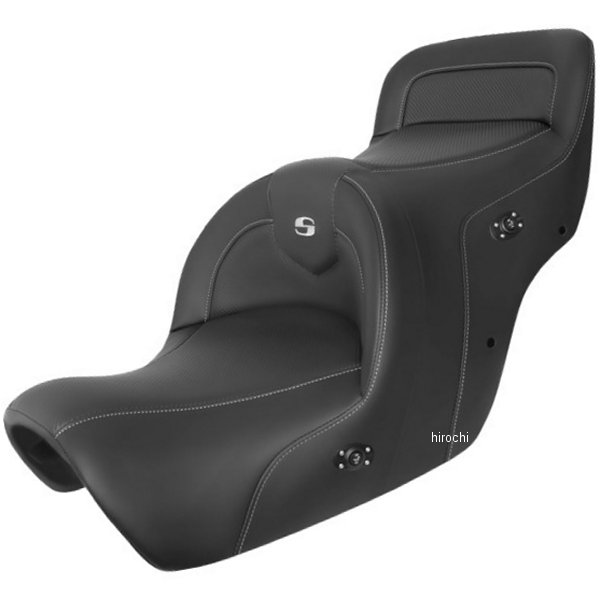 【セール特価】 ロードソファー シート 88年-00年 GL1500I Gold Wing Interstate バックレスト無 黒