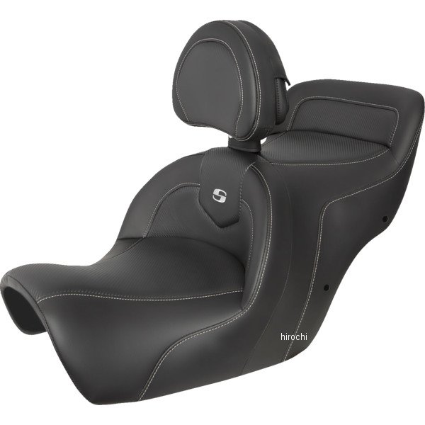 【セール特価】 ロードソファー シート 88年-00年 GL1500I Gold Wing Interstate バックレスト無 黒