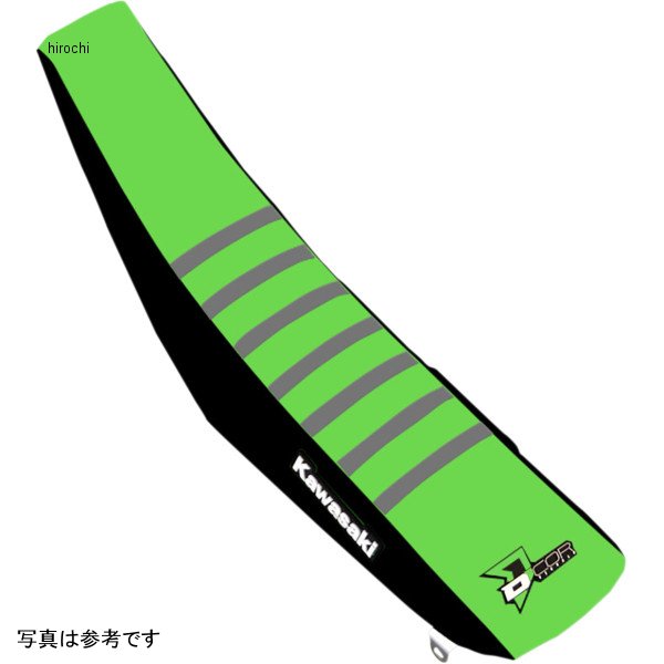 シートカバー 17年-20年 KX 250 F 黒/緑/グレー