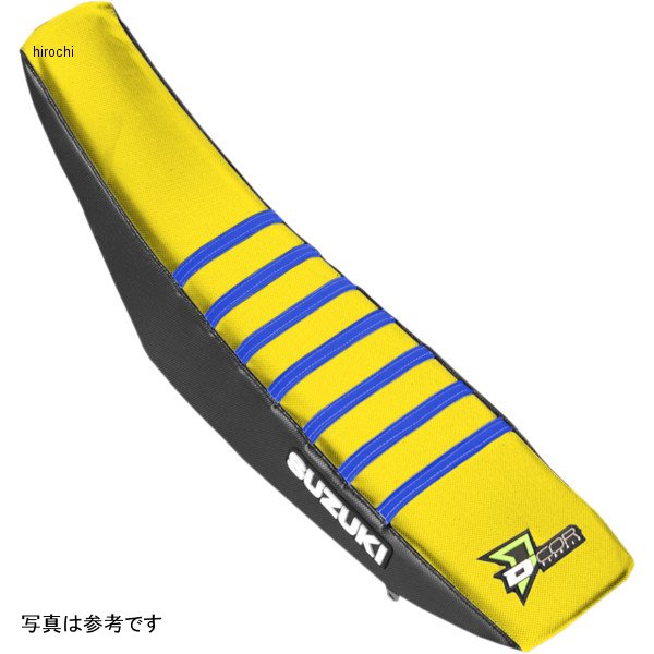 シートカバー 04年-18年 RM-Z 250 黒/イエロー/青