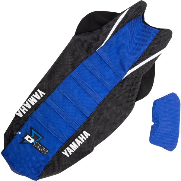 シートカバー 19年-23年 YZ 250 F 黒/青