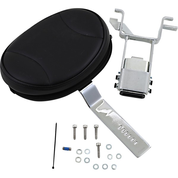 BACKREST DRV 14+ BLK/CHR